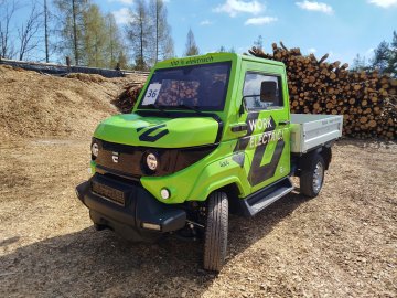 Užitkový elektromobil EVUM