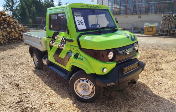 Užitkový elektromobil EVUM