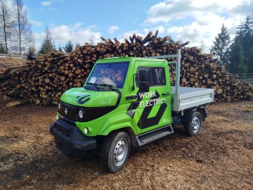 Užitkový elektromobil EVUM