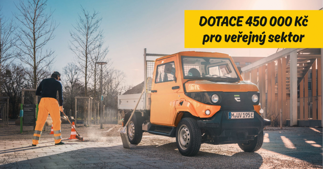 Dotace na elektromobil pro Vaši obec!